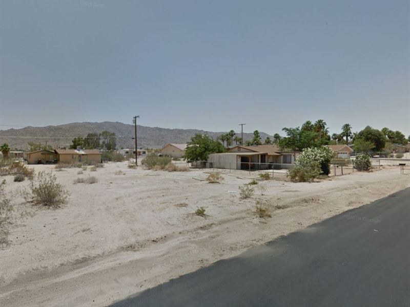 .19 Acre in San Bernardino County : Twentynine Palms : San Bernardino County : California