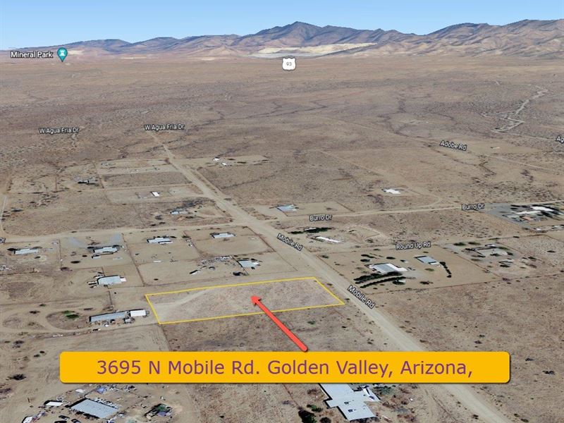 Golden Valley, AZ with Utilities : Golden Valley : Mohave County : Arizona