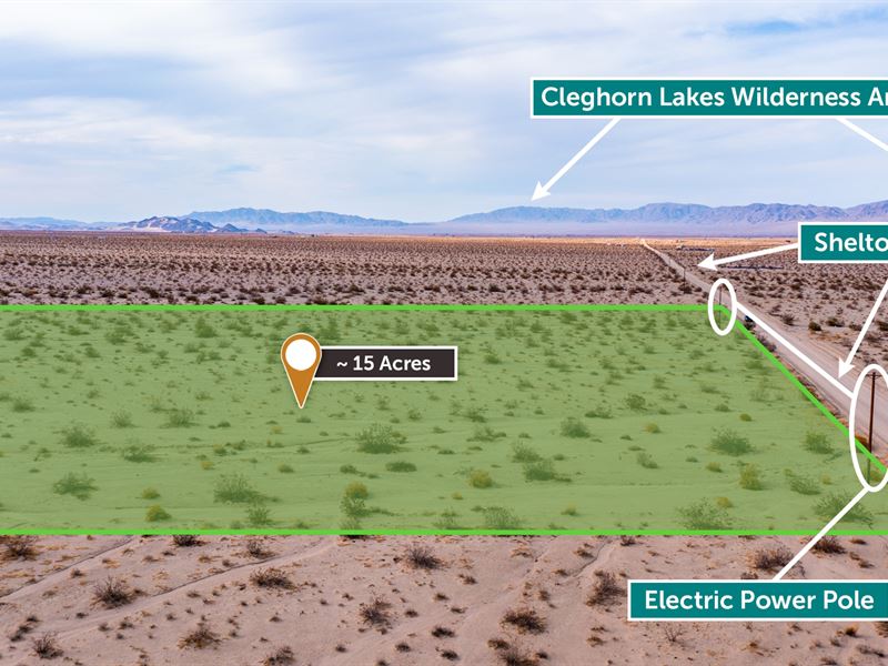 Acreage Land, Twentynine Palms, CA : Twentynine Palms : San Bernardino County : California