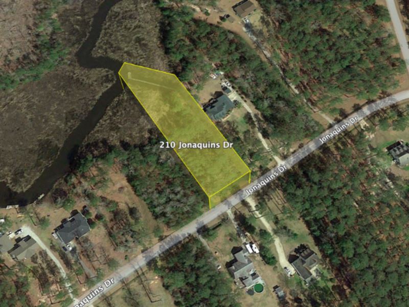 Dream Lot with Everything You Need : Beaufort : Carteret County : North Carolina