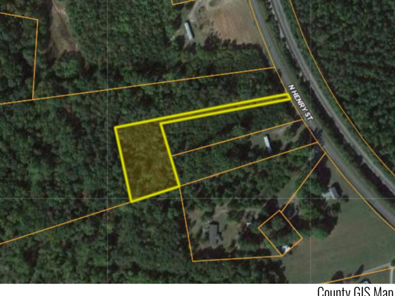 Lot for Mobile Home, Cabin or House : Stoneville : Rockingham County : North Carolina