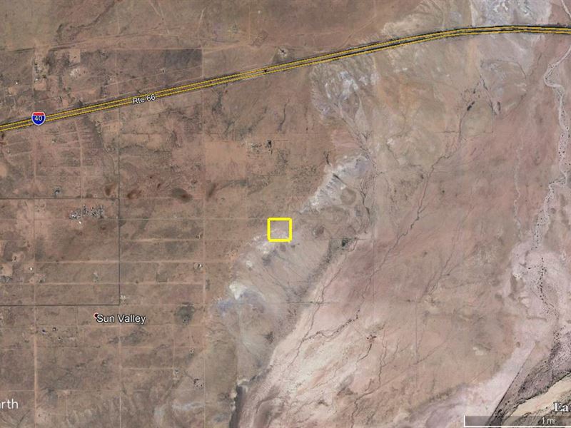 Near Petrified Forest : Sun Valley : Navajo County : Arizona