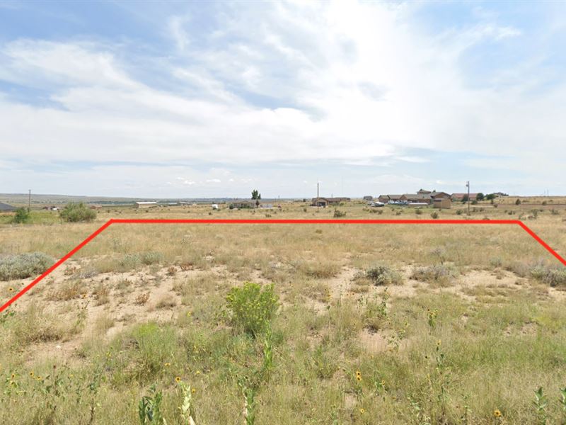 1 Acre Building Site in Pueblo West : Pueblo West : Pueblo County : Colorado