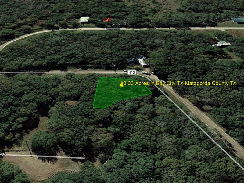 .33 Acre in Bay City, TX : Bay City : Matagorda County : Texas