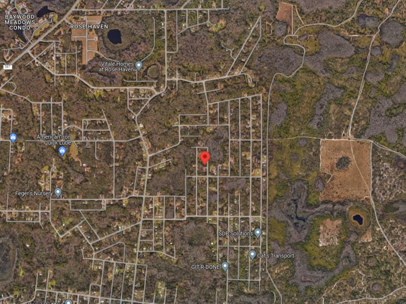 Land with Lots of Potential in FL : New Port Richey : Pasco County : Florida