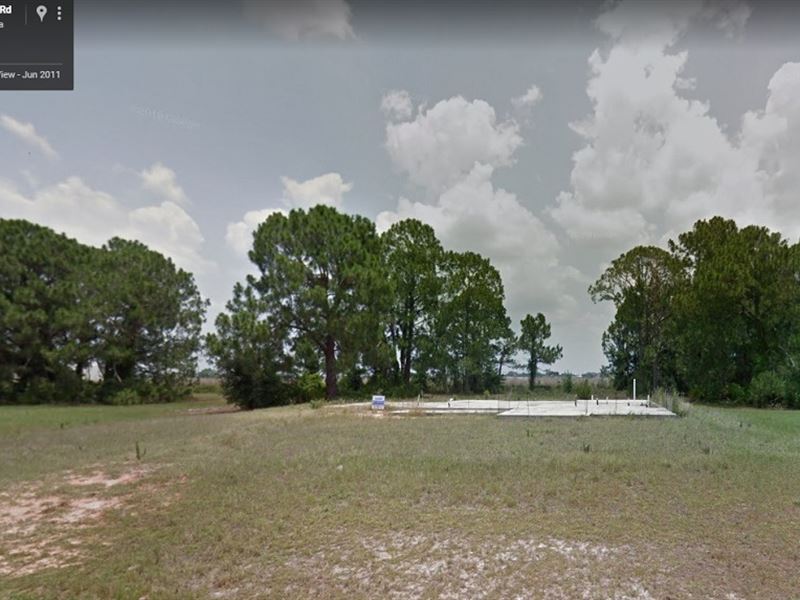 Clear, Dry, Level, Graded Lot : Sebring : Highlands County : Florida