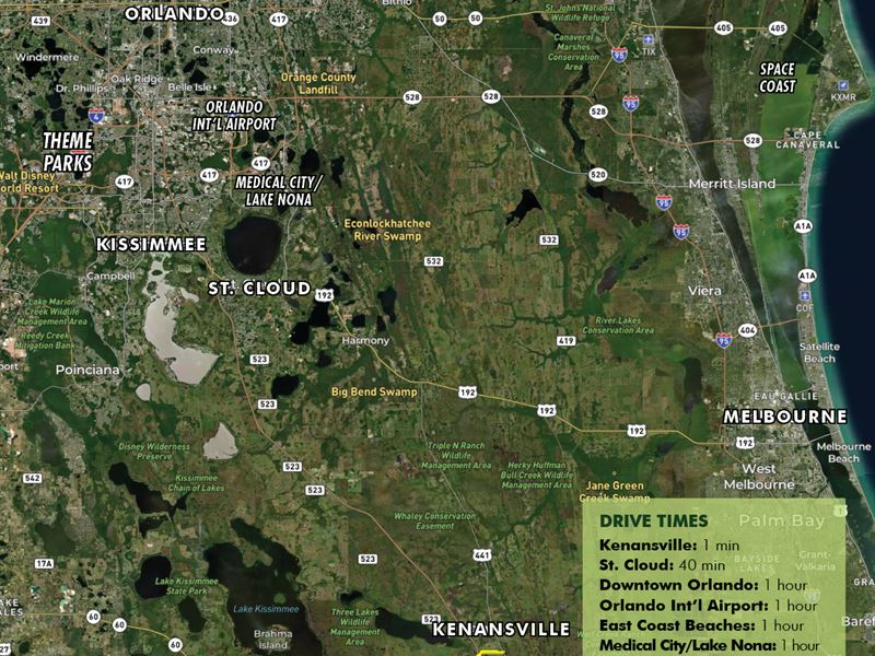 Osceola County Sod Farm : Kenansville : Osceola County : Florida