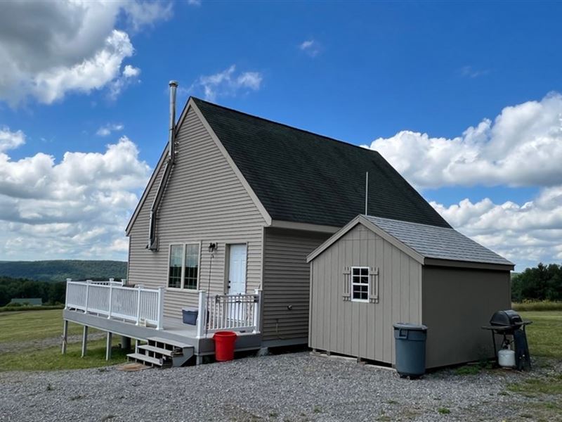 Southern Tier Home with Views : Smyrna : Chenango County : New York