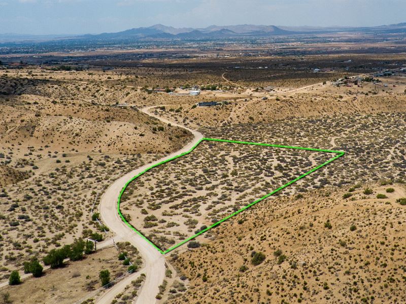 13.96 Acres Near Apple Valley, CA : Apple Valley : San Bernardino County : California