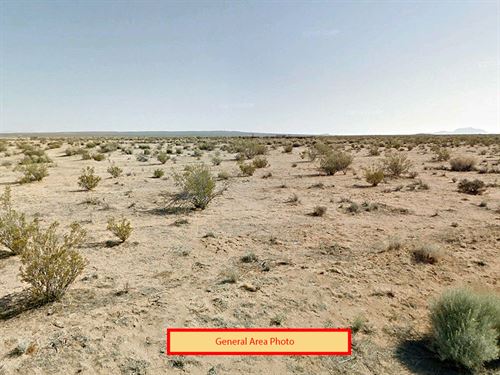.22 Acre in Kern County, CA : California City : Kern County : California
