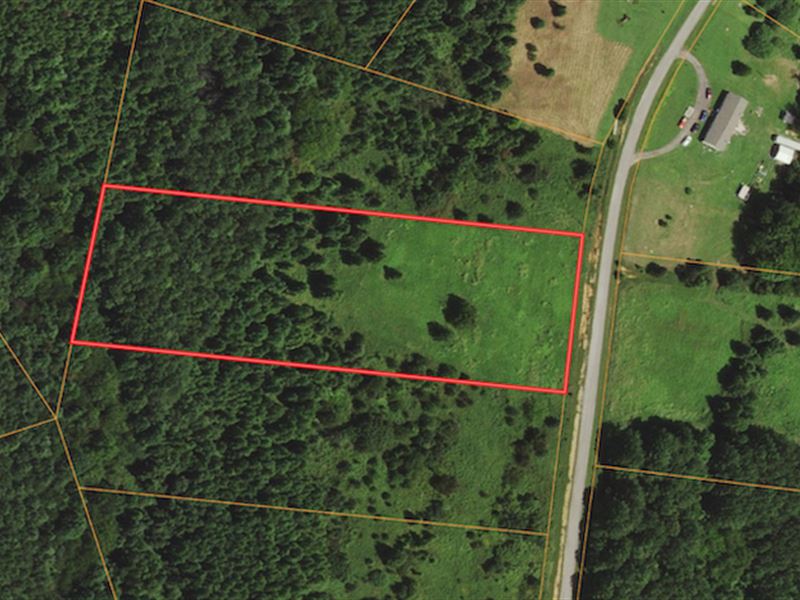 Reduced, 3.49 Acres of Residential : Brodnax : Brunswick County : Virginia