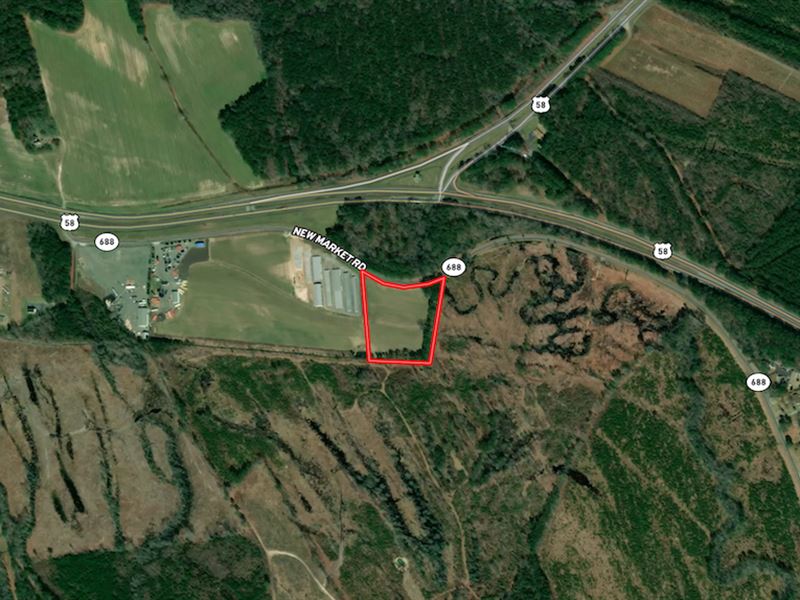6 Acres of Invest : Courtland : Southampton County : Virginia