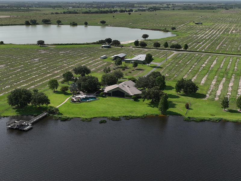 Bartow Lakefront Estate : Bartow : Polk County : Florida