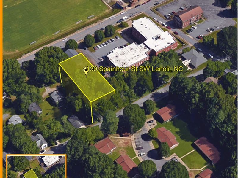 Building Lot Minutes From Downtown : Lenoir : Caldwell County : North Carolina