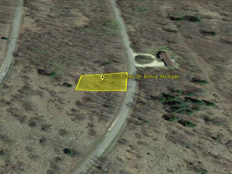 Residential Recreational Lot : Elmira : Antrim County : Michigan