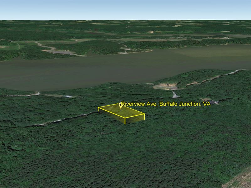 Land Lot Packed with Potential : Buffalo Junction : Mecklenburg County : Virginia