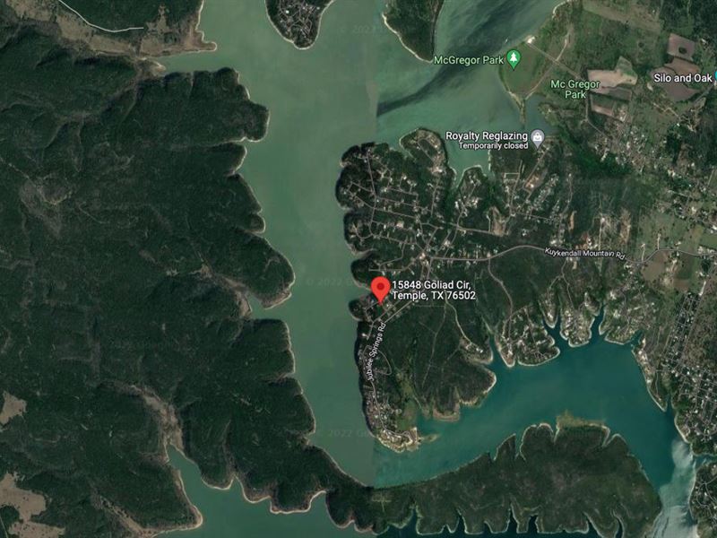 Big Views Of Belton Lake, 0.72 Acre : Temple : Bell County : Texas