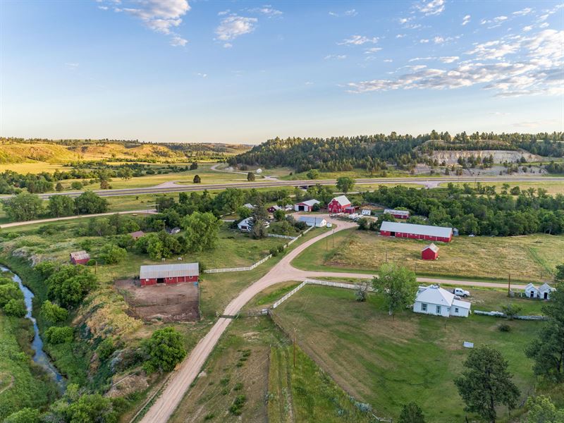 Old Sundance Road Ranch : Moorcroft : Crook County : Wyoming