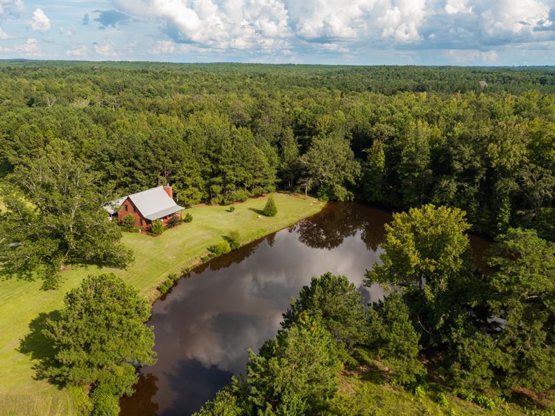 80 Ac Home Camp Hill : Camp Hill : Tallapoosa County : Alabama