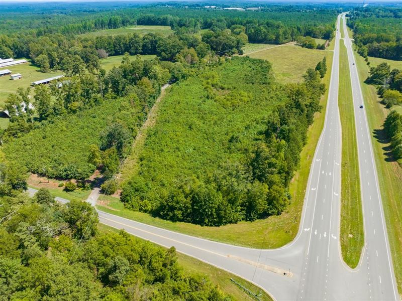 Corner Lot Acreage, Unrestricted Land for Sale in Siler City, Chatham