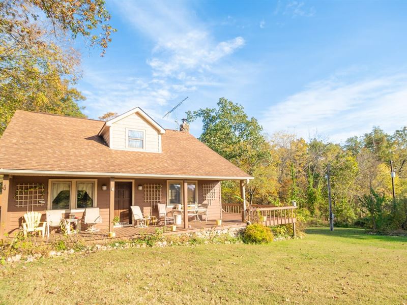 62 Acres with Two Beautiful Cab : Wappapello : Wayne County : Missouri