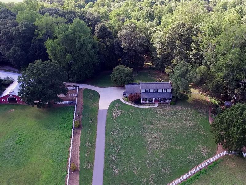 Beautiful Farm and Custom Home : Shelby : Cleveland County : North Carolina