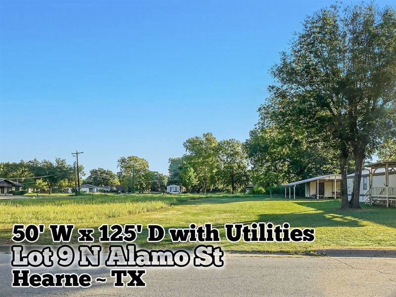 .14 Acre in Robertson County : Hearne : Robertson County : Texas