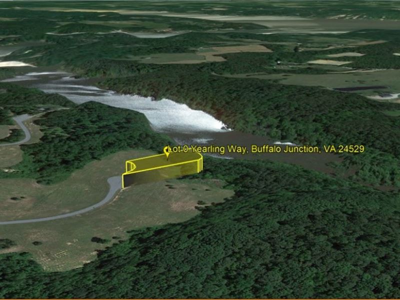 Waterfront Land for Sale : Buffalo Junction : Mecklenburg County : Virginia