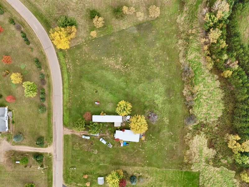 2.37 Acre Lot in Dunn County : Colfax : Dunn County : Wisconsin