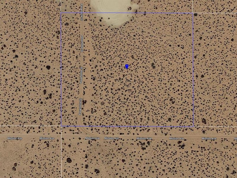 2.29 Acres in Kern County : North Edwards : Kern County : California