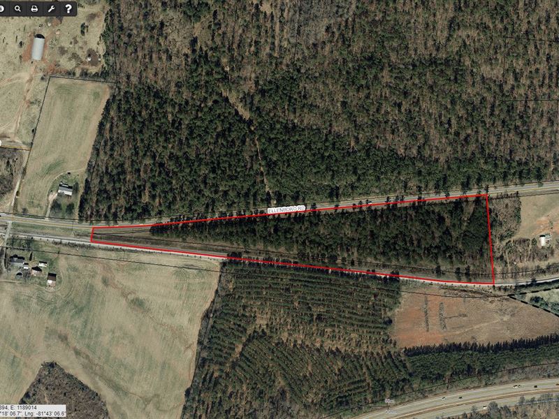 Hwy 74 Bypass, 12 Acres : Mooresboro : Cleveland County : North Carolina