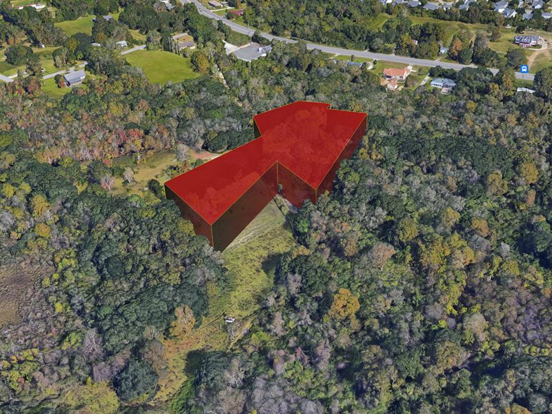 3.9 Ac Vacant Land Near Folly Beach : Charleston : Charleston County : South Carolina