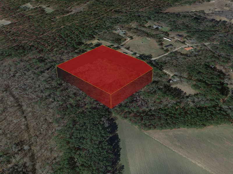 4.0 Ac Residential Vacant Lot : Bonneau : Berkeley County : South Carolina