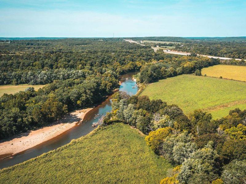 Gasconade Bottoms on Route 66 : Richland : Laclede County : Missouri