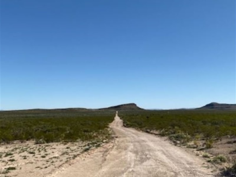 20 Ac No Zoning Only $299/Mo : Sierra Blanca : Hudspeth County : Texas