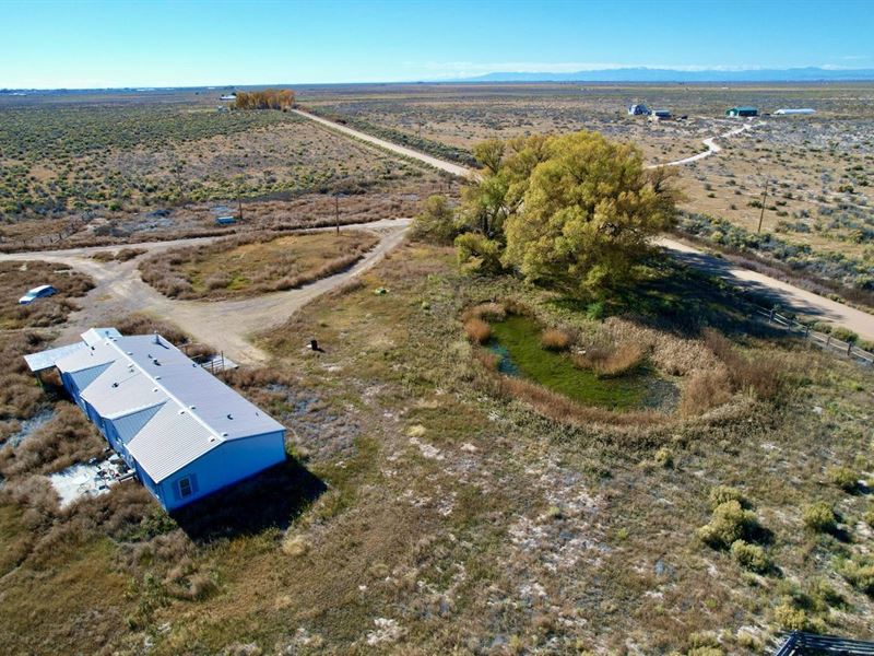 Acreage with Greenhouse for Sale : Moffat : Saguache County : Colorado