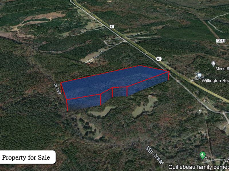 Alluring 30 Acre Land in SC : McCormick : McCormick County : South Carolina