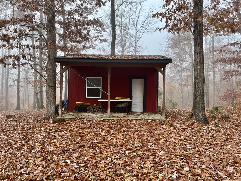 Ohio Hunting Property, Small Cabin : Cambridge : Guernsey County : Ohio