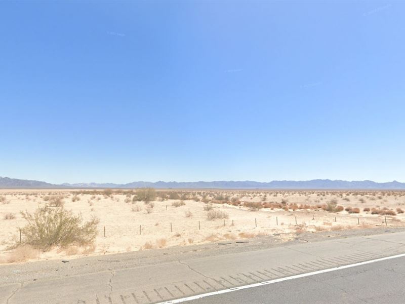 46.16 Acres in Desert Center, CA : Desert Center : Riverside County : California