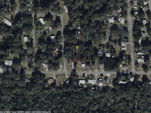 Vacant Mobile Home Lot 3256 E Wagon : Hernando : Citrus County : Florida