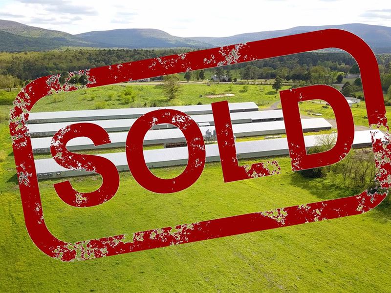 Four House Broiler Farm : Mansfield : Sebastian County : Arkansas