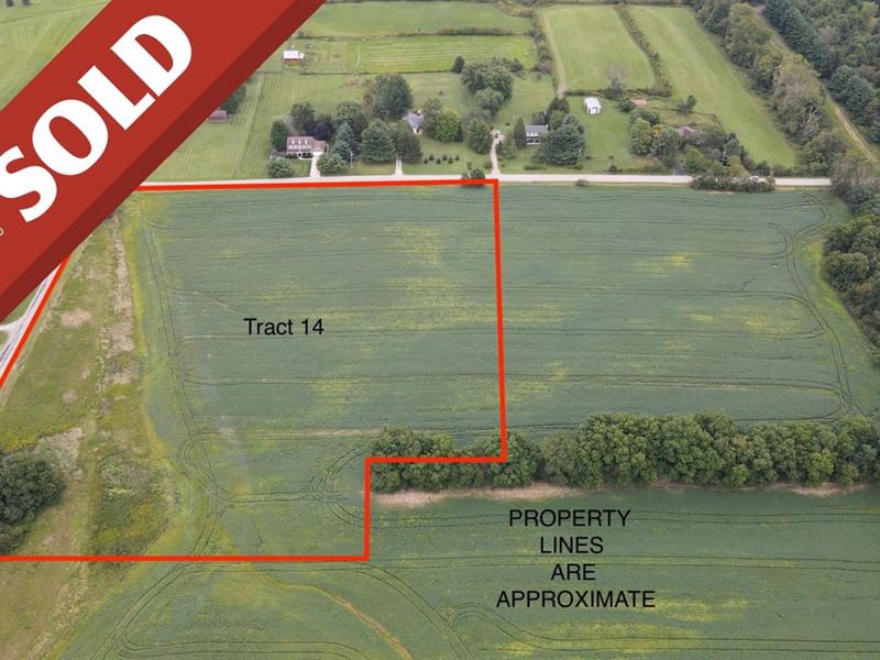 Hayes Rd Tract 14, 11 Acres, Lick : Granville : Licking County : Ohio
