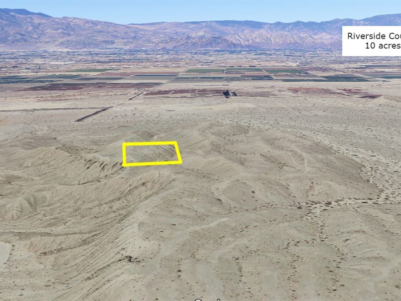 Rare 10 Acre Mixed Usage : Thermal : Riverside County : California