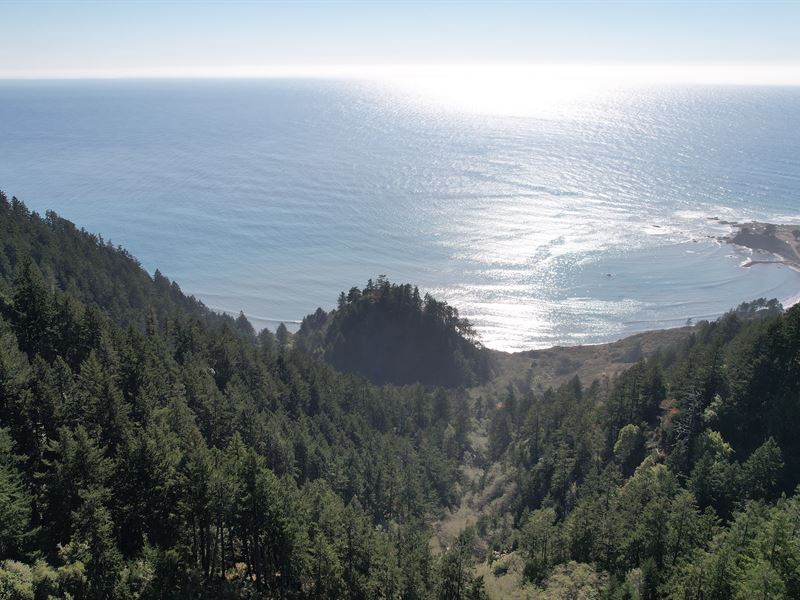 Pacific Ocean Views, Power and H20 : Shelter Cove : Humboldt County : California