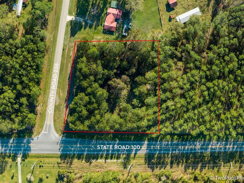 Commercial Opportunity on Sr-100 : Lake Butler : Bradford County : Florida