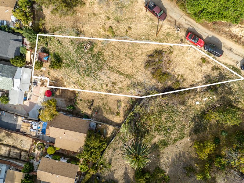 Vacant Lot, Views of Los Angeles : Los Angeles : Los Angeles County : California