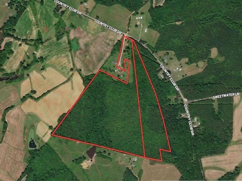 64.08 Acres of Re : Chase City : Mecklenburg County : Virginia