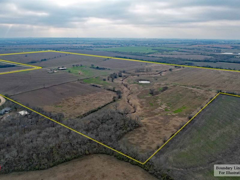 Pecan Creek Ranch, 191 Acres : Temple : Bell County : Texas