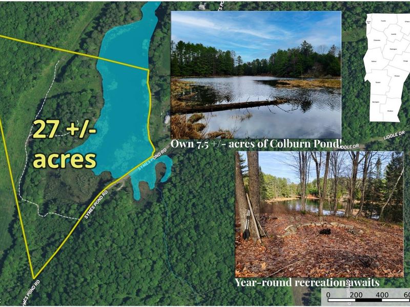 2775 Symes Pond Road, Ryegate : Ryegate : Caledonia County : Vermont