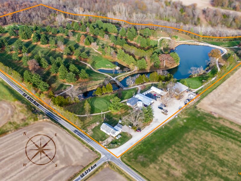 9-Hole Golf Course with Steakhouse : Carrollton : Greene County : Illinois